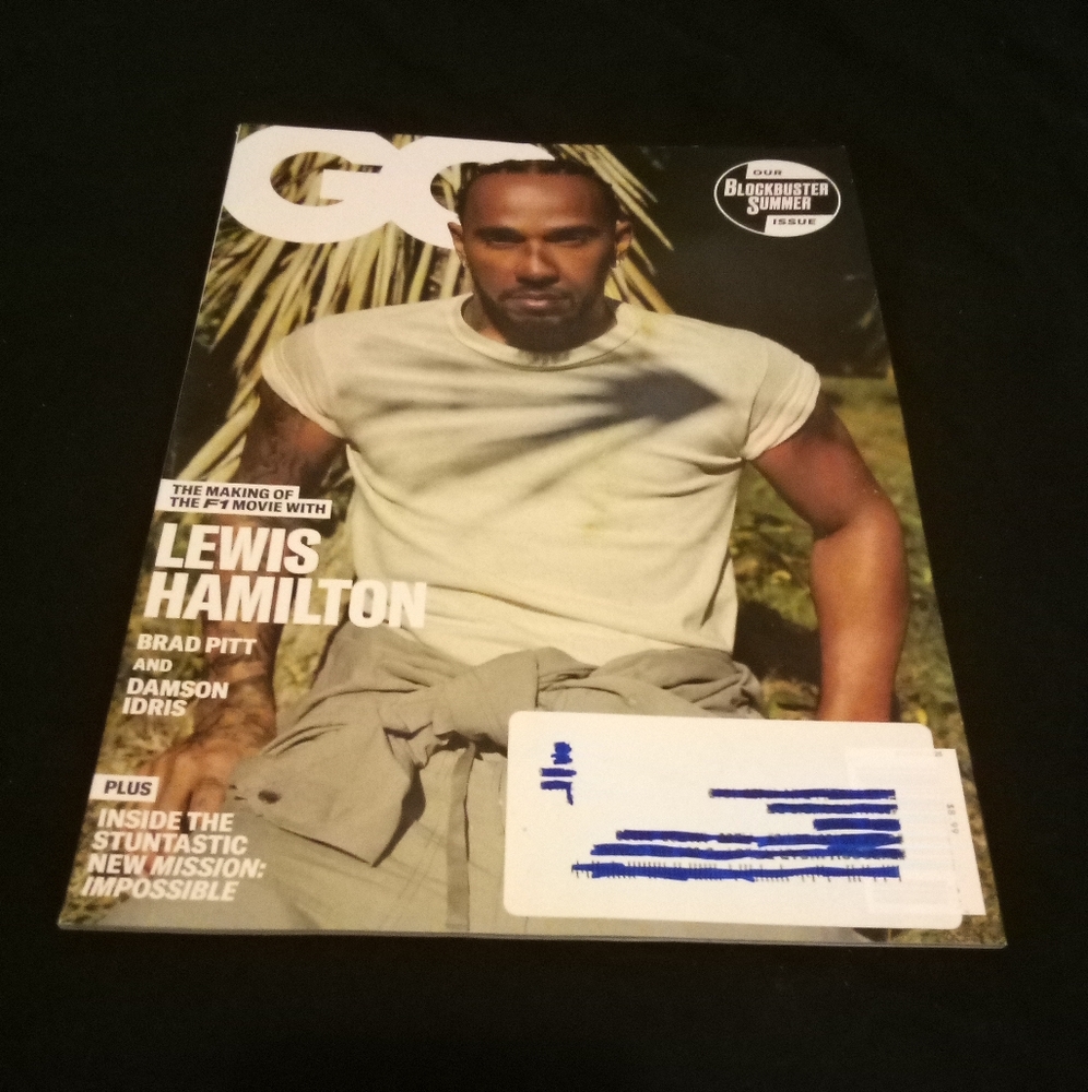GQ Gentlemen's Quarterly Magazine Blockbuster Summer Issue 2025 Lewis Hamilton